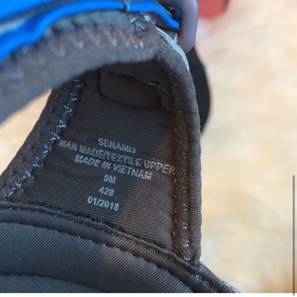 New Easy Spirit Nami 3 gray/blue sports sandals size 9 - Picture 5 of 7